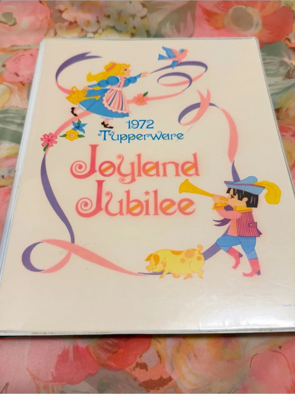 1972 Vintage Tupperware Joyland Jubilee Convention Notepad –Florida Headquarters